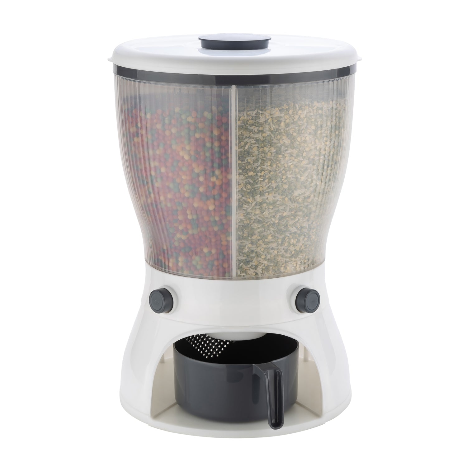 0127 4in1 Rice Dispenser, Grain Storage Container Household Cereal Dispenser DeoDap 0127 4in1 Rice Dispenser, Grain Storage Container Household Cereal Dispenser DeoDap